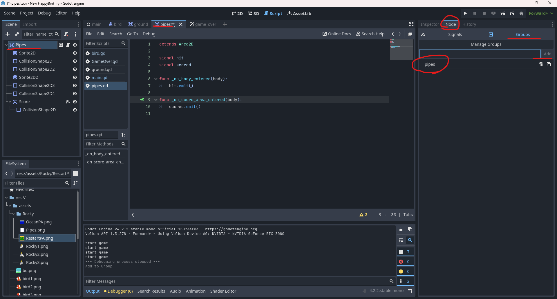 Flappy Bird Codelab