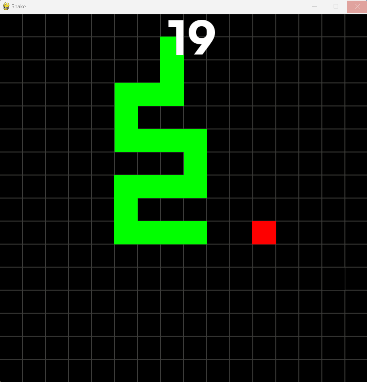 Snake In Python using Pygames